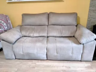 Sofá Eléctrico Beige