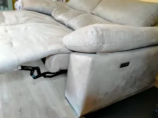 Sofá Eléctrico Beige