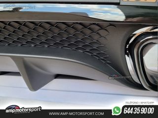 DIFUSOR TRASERO NEGRO CON COLAS NEGRAS PARA MERCEDES GLE/GLS W167