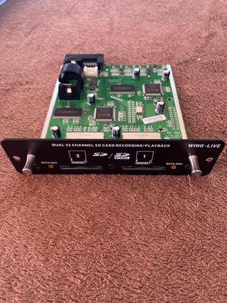 Tarjeta Behringer WING-LIVE