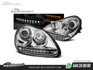 FAROS DELANTEROS LUZ DIURNA LED PARA PORSCHE CAYENNE