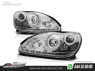 FAROS DELANTEROS LUZ DIURNA LED PARA MERCEDES CLASE S W220