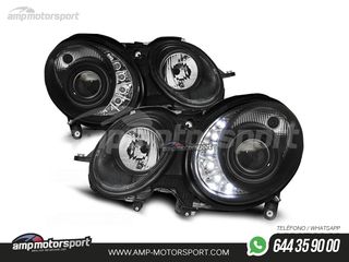 FAROS DELANTEROS LUZ DIURNA LED PARA MERCEDES CLASE E W211