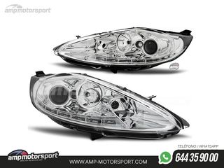 FAROS DELANTEROS LUZ DIURNA LED PARA FORD FIESTA MK7