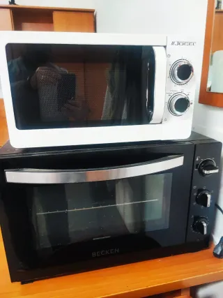 Horno Microondas Jocel y Horno Becken