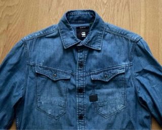 Camisa manga larga de hombre de G-Star Raw (S)