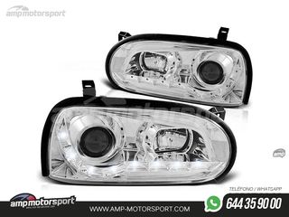 FAROS DELANTEROS LUZ DIURNA LED PARA VOLKSWAGEN GOLF MK3