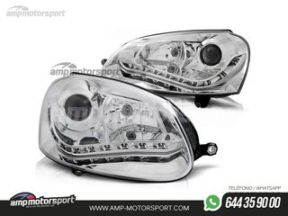 FAROS DELANTEROS LUZ DIURNA LED PARA VOLKSWAGEN GOLF / VARIANT / JETTA MK5