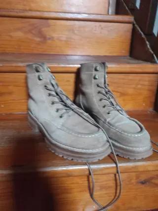 Botines Camel Roxy Mujer