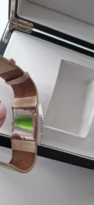 Reloj Versace Mujer Beige/Plata