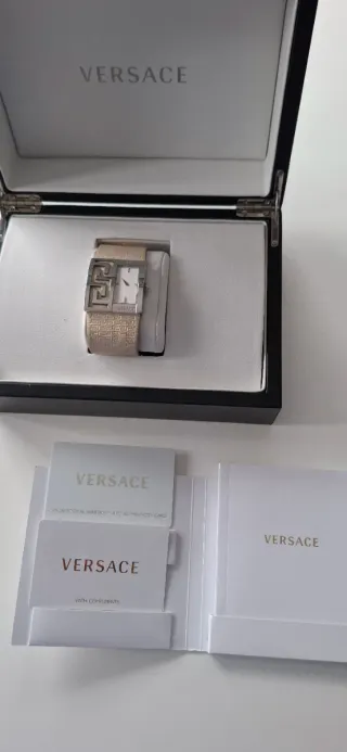 Reloj Versace Mujer Beige/Plata