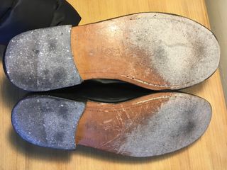 Zapatos Castellanos Negros Piel