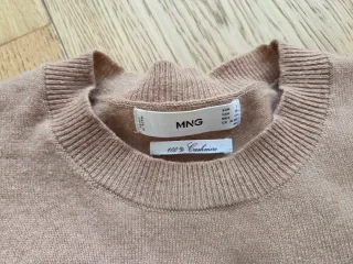 Jersey MNG Camel 100% Cachemira Talla S