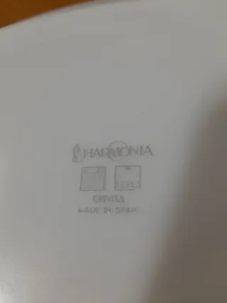 Platos vajilla Harmonia