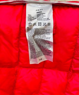 Chaleco JOTT coral plumas