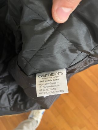 Carhartt Detroit Jacket Winter Man L Black (New)