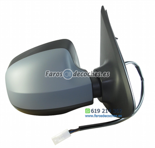 Espejo Retrovisor Derecho Eléctrico Imprimado Con