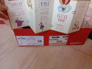 Botas altas Wonders mujer talla 38 negras