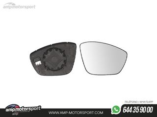 CRISTAL DE ESPEJO DERECHO PARA CITROËN C3 / PEUGEOT 208 / 308 / 2008