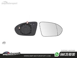 CRISTAL DE ESPEJO DERECHO PARA OPEL ASTRA K / INSIGNIA