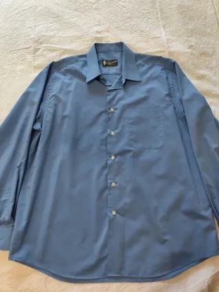 Camisa Pluvinet Valls Talla 44 Azul