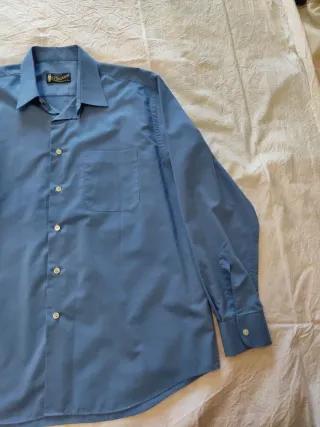 Camisa Pluvinet Valls Talla 44 Azul