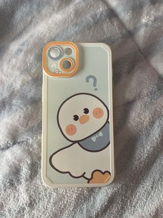 Funda iPhone con Diseño de Pato Kawaii