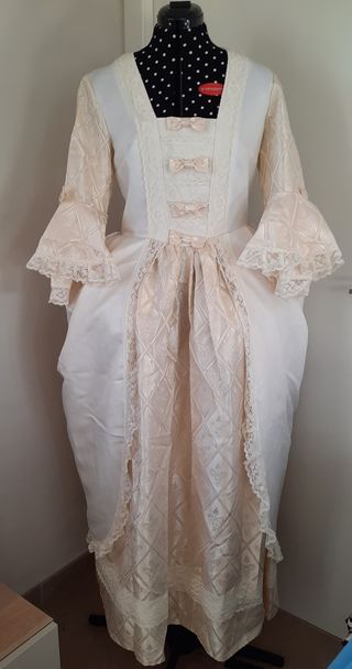 Vestido Época Tudor Mujer Talla S