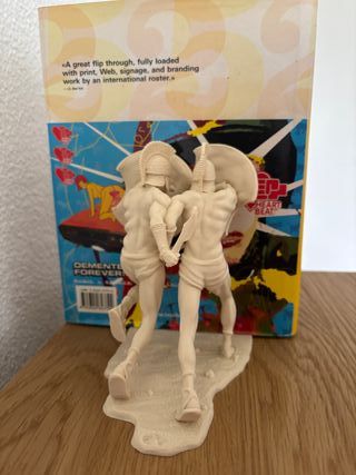 Greek Spartan Bookend, Warrior Book Holder, Librar