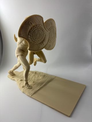 Greek Spartan Bookend, Warrior Book Holder, Librar