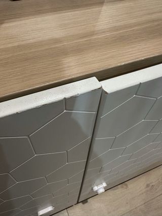 Mueble almacenaje IKEA 200x40x73 – diseño hexagona