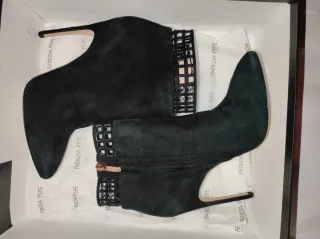 Victoria Beckham Zoccoli Paillettes Rosa Viola 36