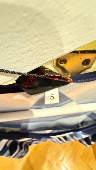 Blusa estampada azul y multicolor nueva a estrenar