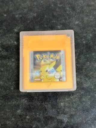 Cartucho Pokémon Edición Especial Pikachu Game Boy