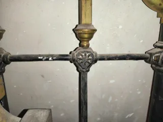 Cama Hierro y Bronce Antigua