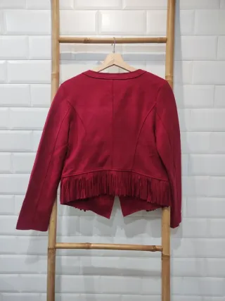 Chaqueta ante burdeos October Talla L