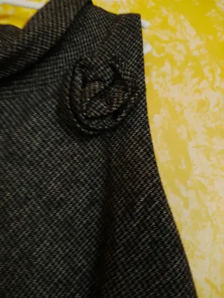 Vestido de invierno sin mangas