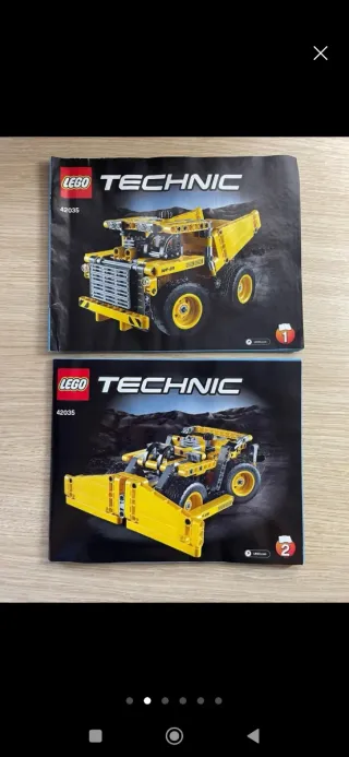 Lego Technic Camión Minero 42035