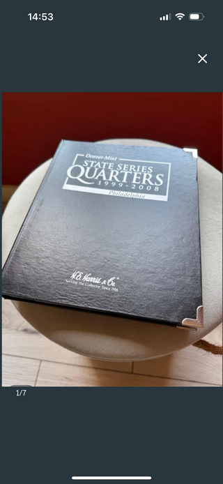 Colección de quarters dollar