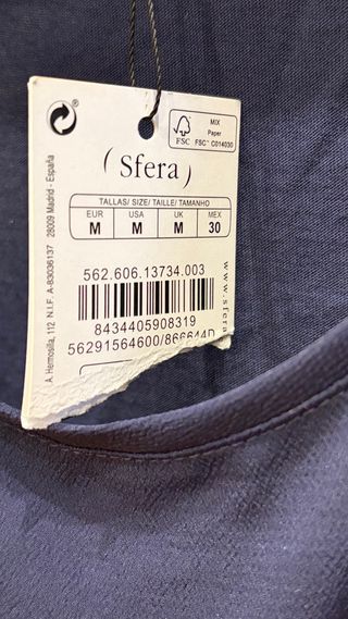 Blusa Azul Talla XL con Diseño nueva a estrenar