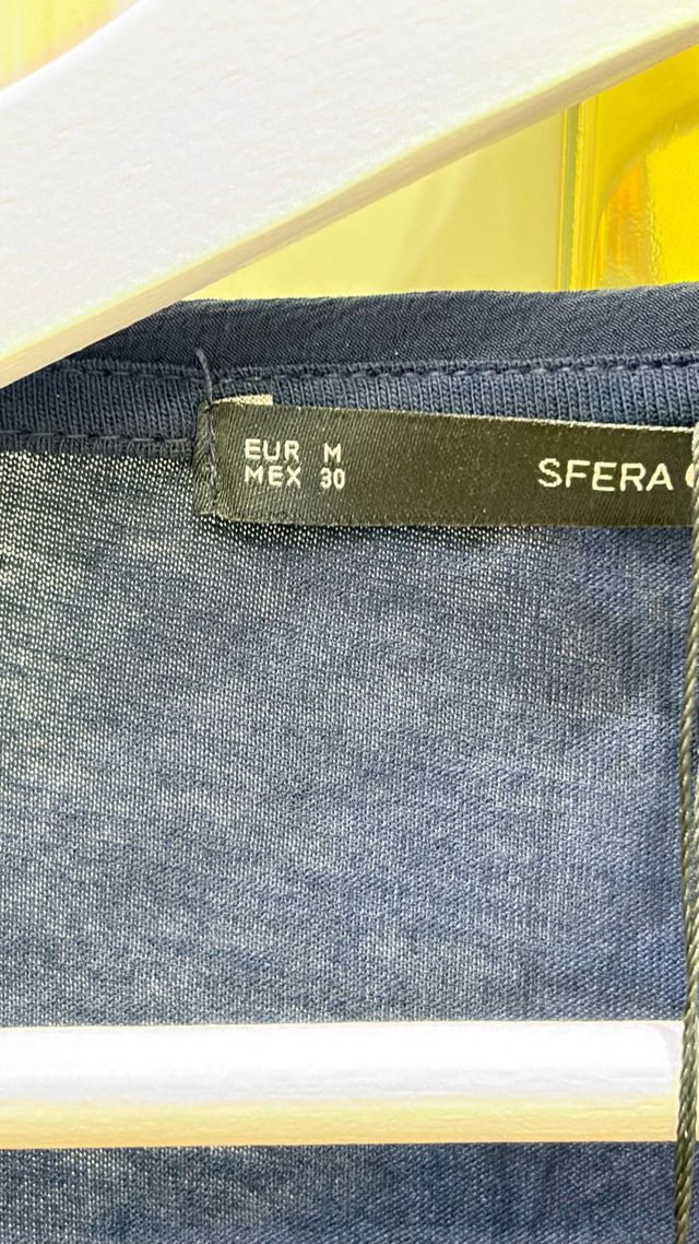 Blusa Azul Talla XL con Diseño nueva a estrenar