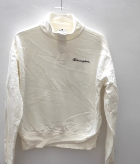 Sudadera Champion Blanca Cuello Alto
