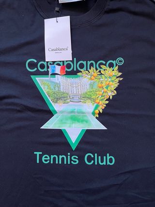 Camiseta Casablanca Negra Talla S