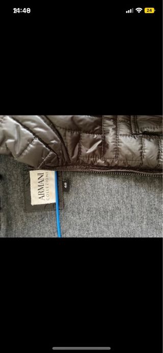 Chaqueta Armani guateada