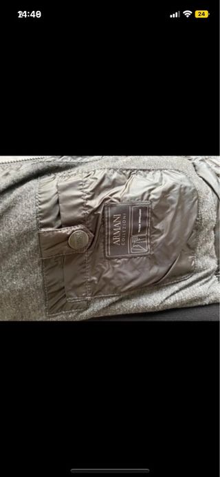 Chaqueta Armani guateada