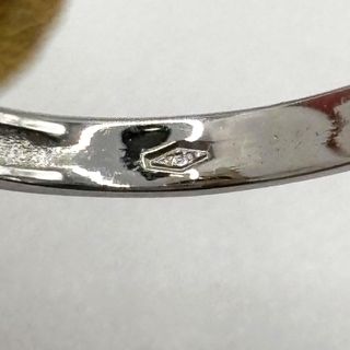 Anillo Oro Blanco y Amarillo 18K, 3.56gr, T-14