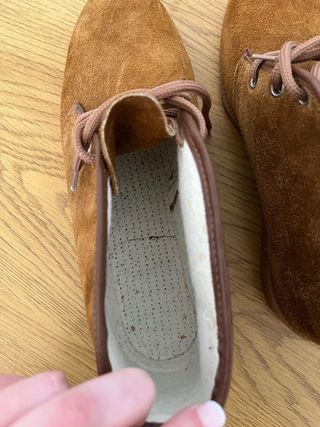 Botas de ante marrones