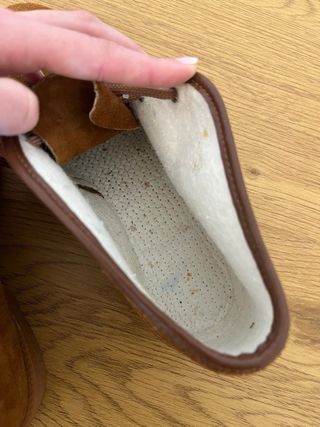 Botas de ante marrones