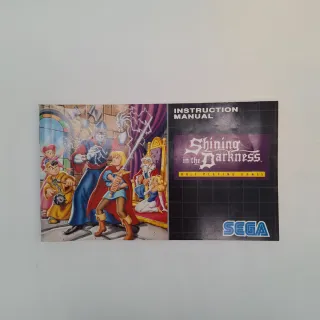 Shining in the Darkness Sega Mega Drive NUOVO