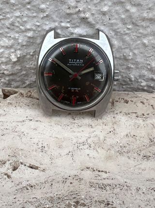 Reloj vintage Titan Automático 17 Joyas